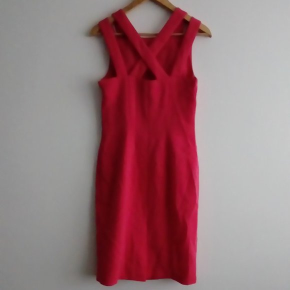 BOSS Compact Crepe Sheath Dress Daphine - Picture 5 of 6